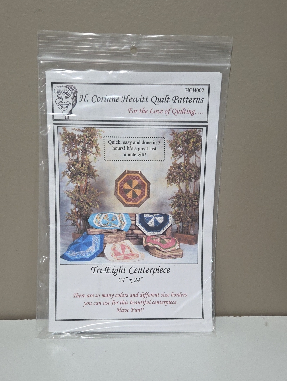Tri-Eight Centerpiece Quilt Pattern